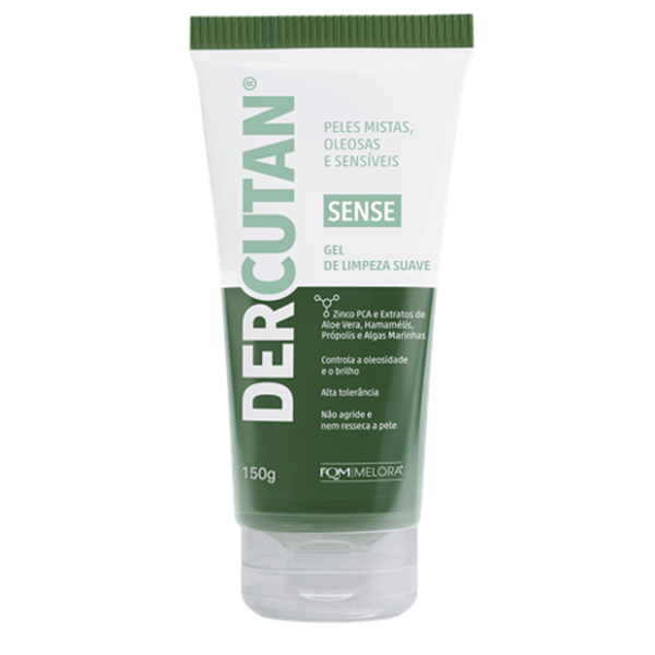 Gel de Limpeza Suave Dercutan Sense 150g