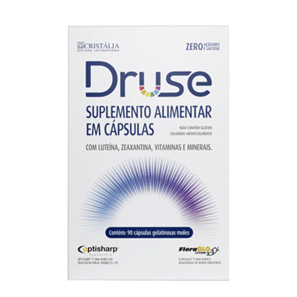 Suplemento Alimentar Druse 90 Cápsulas Gelatinosas Moles