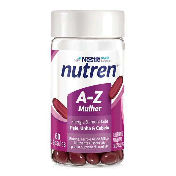 Complemento Alimentar Nutren A-Z Mulher 60 Cápsulas