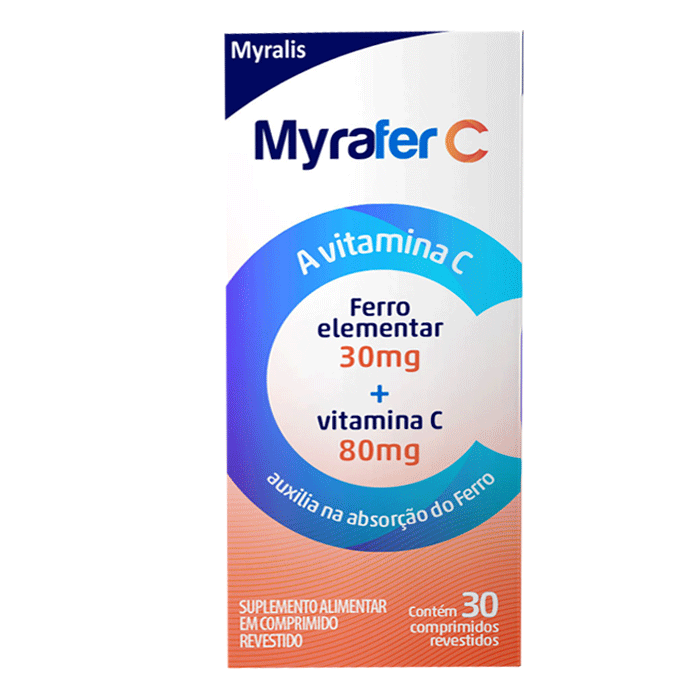 MYRAFER C 80MG C/30 COMP