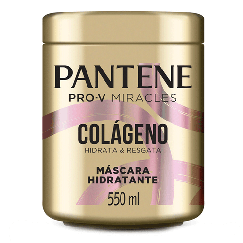 Máscara Capilar Hidratante Pantene Colágeno 550Ml