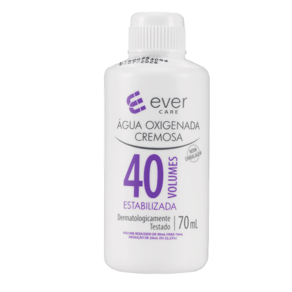 Água Oxigenada Cremosa Ever Care 40 Volumes 70ml