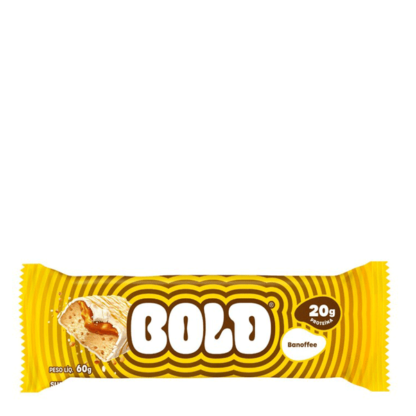 Barra de Proteína Bold Banoffee 60g