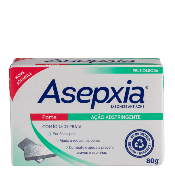 Sabonete Barra Asepxia Forte Ação Adstringente 80g