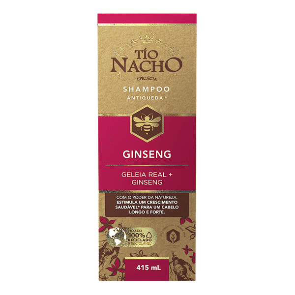 Shampoo Tio Nacho Antiqueda Ginseng 415ml