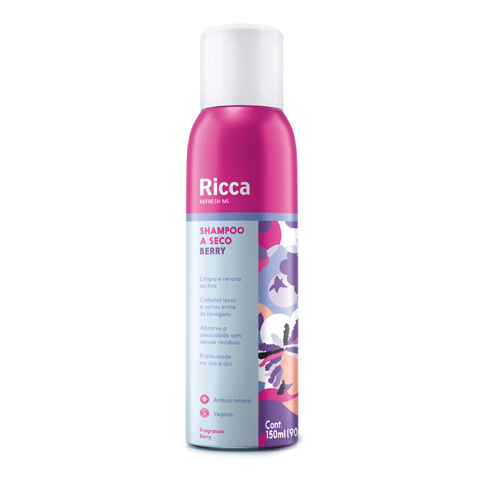 Shampoo a Seco Ricca Shakeberry Fruit Berries 150ml
