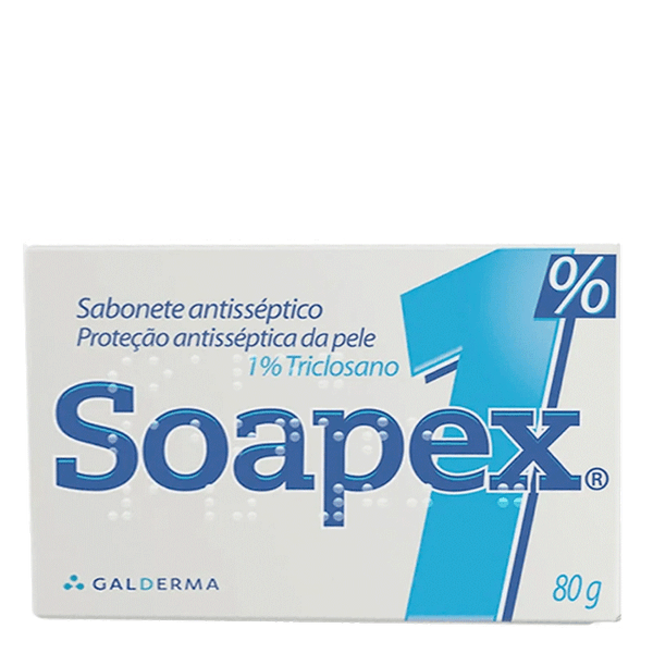 Sabonete Soapex 1% 80g