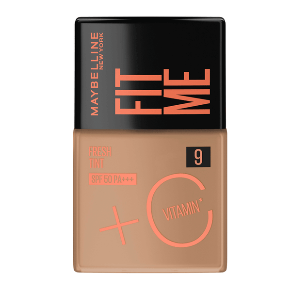 Base Líquida Maybelline Fit Me Fresh Tint FPS50 Cor 9 Vitamina C 30ml