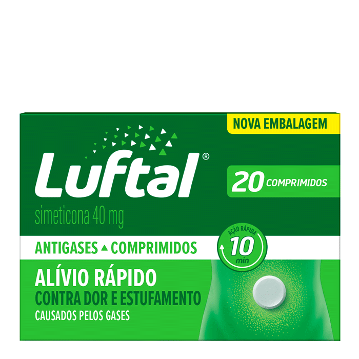 Antigases Luftal 40mg 20 Comprimidos