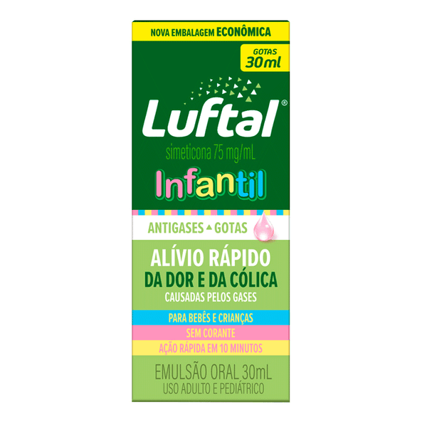 Antigases Luftal Infantil 75mg/ml 30ml Gotas