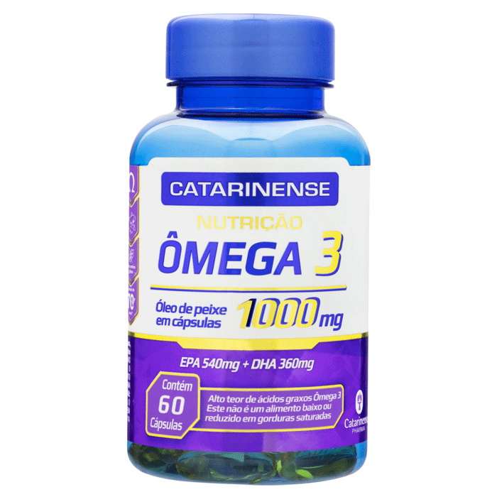 Ômega 3 1000mg Catarinense 60 Cápsulas