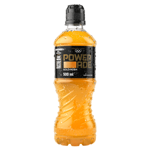 Isotônico Powerade Gold Rush Abacaxi e Kiwi 500ml