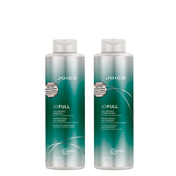 Kit Joico Professional Joifull Volumizing - Shampoo 1000 ml + Condicionador 1000 ml