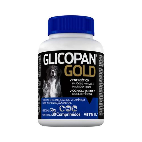 Glicopan Gold Comprimidos - Frasco Com 30 Compr. Glicopan Gold Comprimidos - Frasco Com 30 Compr.