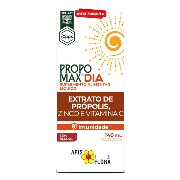 Extrato de Própolis e Zinco Propomax Dia 140ml Xarope