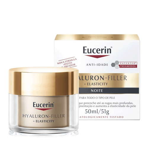 Creme Facial Eucerin Hy-Fi Elasticity Anti-Idade Firmador Noite 50Ml