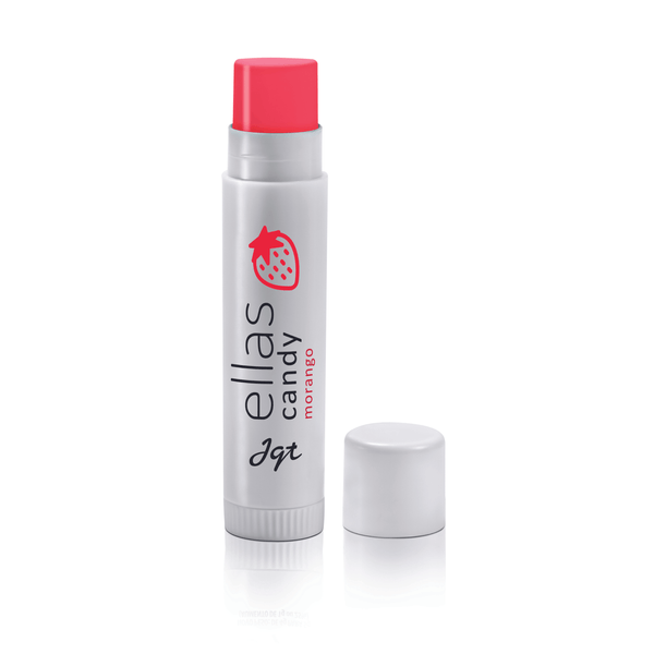 Lipbalm Batom Ellas Candy Morango, 4G 1 un