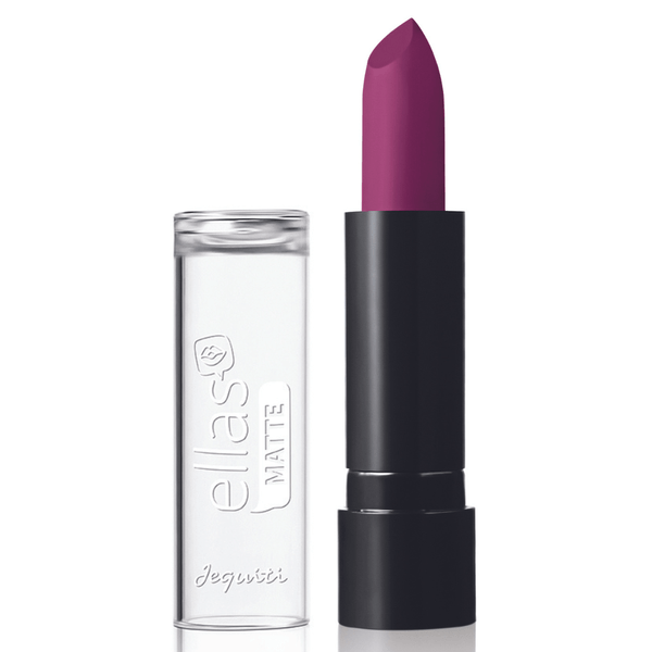 Batom Matte Ellas Jequiti Roxo Chic, 3,5 g