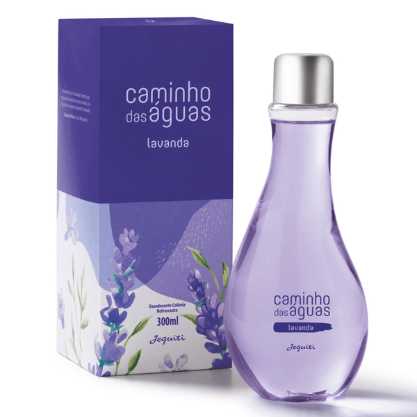 Desodorante Colônia Refrescante Caminho das Águas Lavanda Jequiti 300 ml