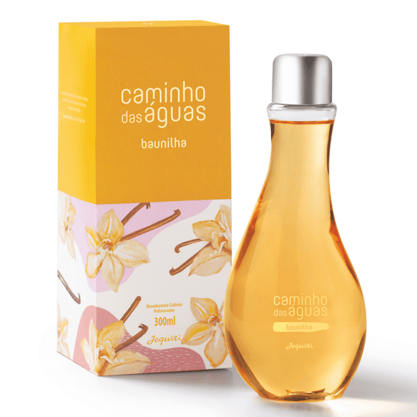 Desodorante Colônia Refrescante Caminho das Águas Baunilha Jequiti 300 ml