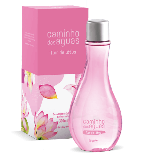 Desodorante Colônia Refrescante Caminho Das Águas Flor De Lotus, 300Ml un