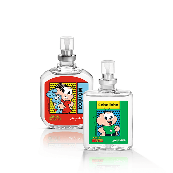 Kit Mônica e Cebolinha Desodorantes Colônias Jequiti, 2 x 25 ml 2 x 25 ml