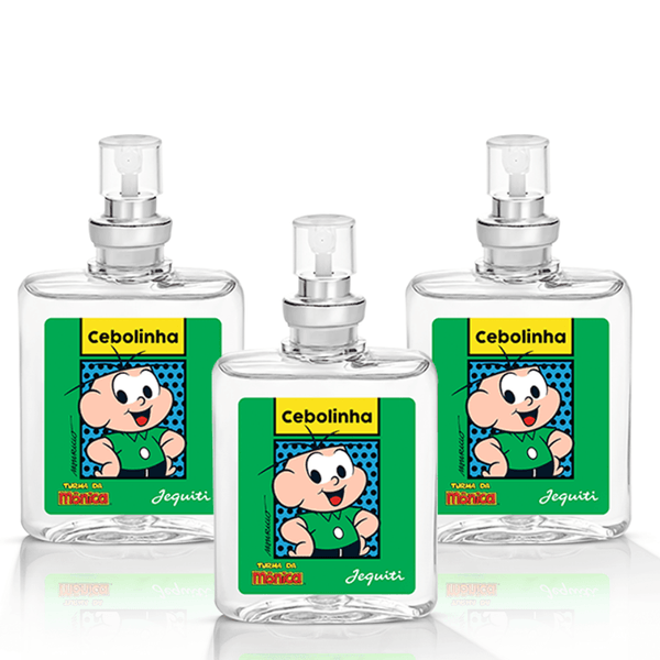 Kit Cebolinha Desodorante Colônia Jequiti, 3 x 25 ml 3 x 25 ml