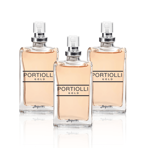 Kit Minisséries Portiolli Gold Desodorantes Colônias Masculinas, 3 x 25 ml 3 x 25 ml