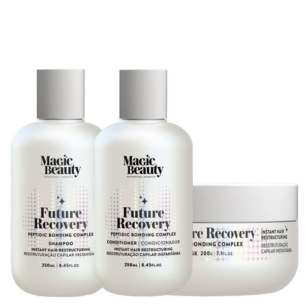 Kit Magic Beauty Future Recovery Shampoo 250ml + Condicionador 250ml + Máscara 200g
