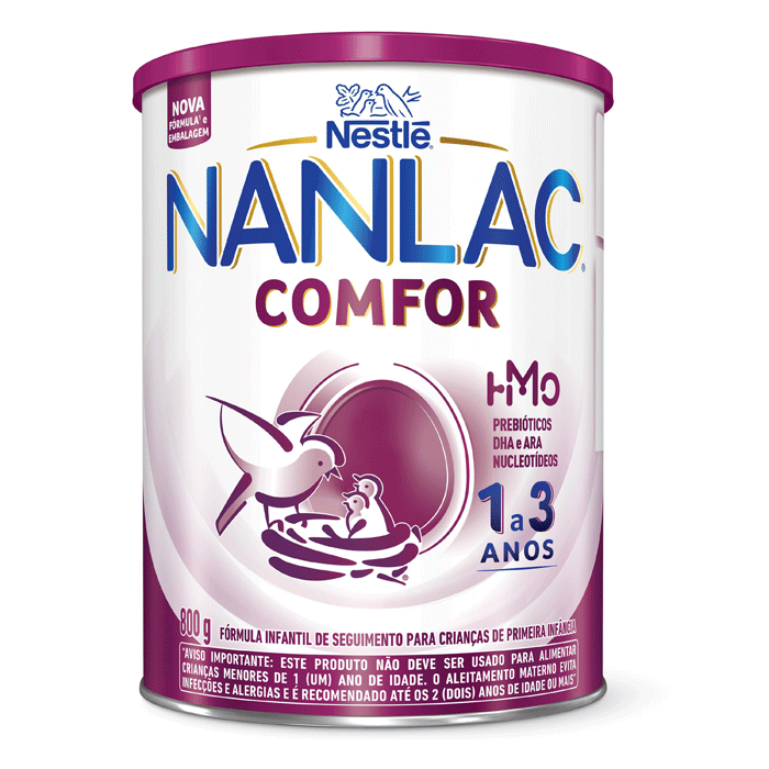 Formula Infantil Nan Comfor 3 Lata 800g