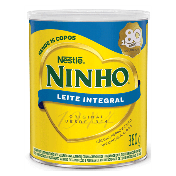 Leite em Pó Ninho Integral 380g