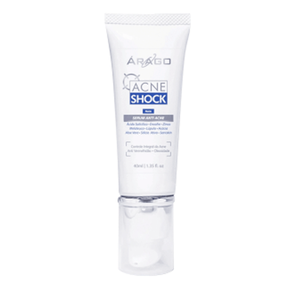 Sérum Facial Árago Acne Shock Anti Acne Noite 30ml