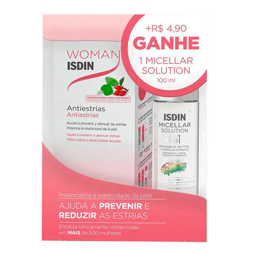 778281---Kit-ISDIN-Creme-Antiestria-Woman-245g--Agua-Micelar-4-em-1-ISDIN-Micellar-Solution-400ml_0000_Layer-2 778281---Kit-ISDIN-Creme-Antiestria-Woman-245g--Agua-Micelar-4-em-1-ISDIN-Micellar-Solution-400ml_0000_Layer-2