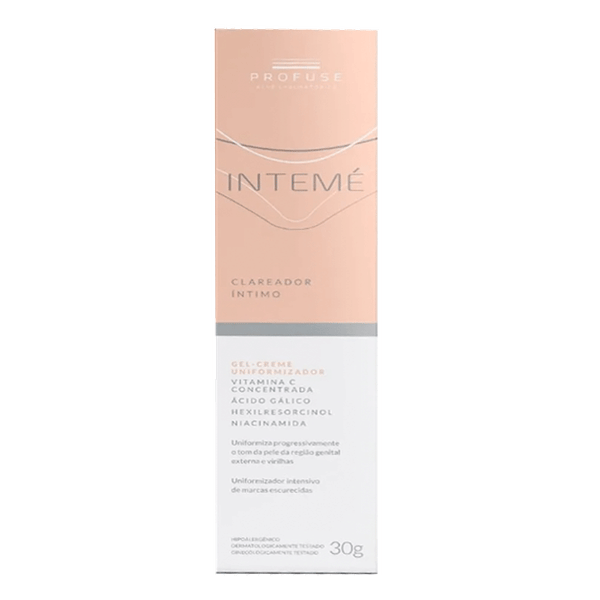 Gel Creme Clareador Profuse Intemé 30g