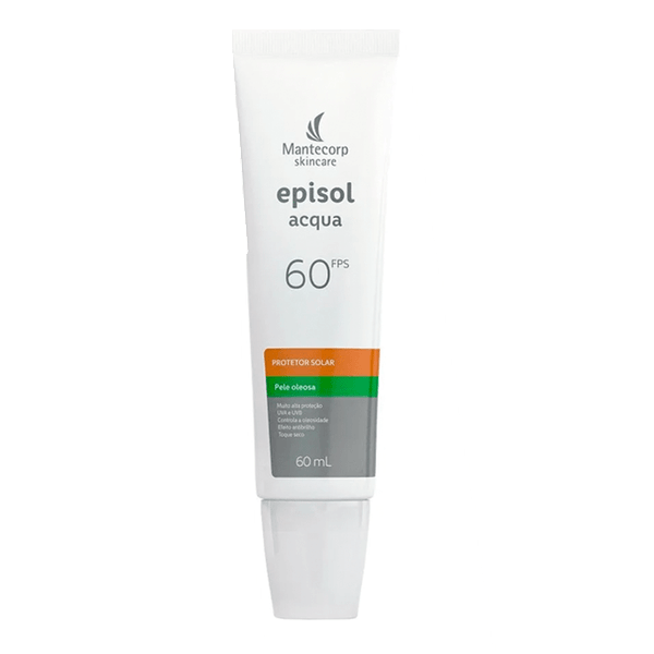 Protetor Solar Facial Episol FPS 60 Acqua 60ml