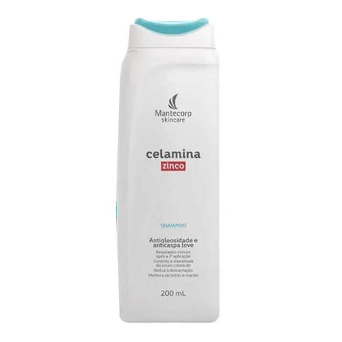 Shampoo Mantecorp Celâmina Zinco 200ml