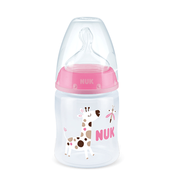Mamadeira 150ml com Controle de Temperatura Girl - Nuk