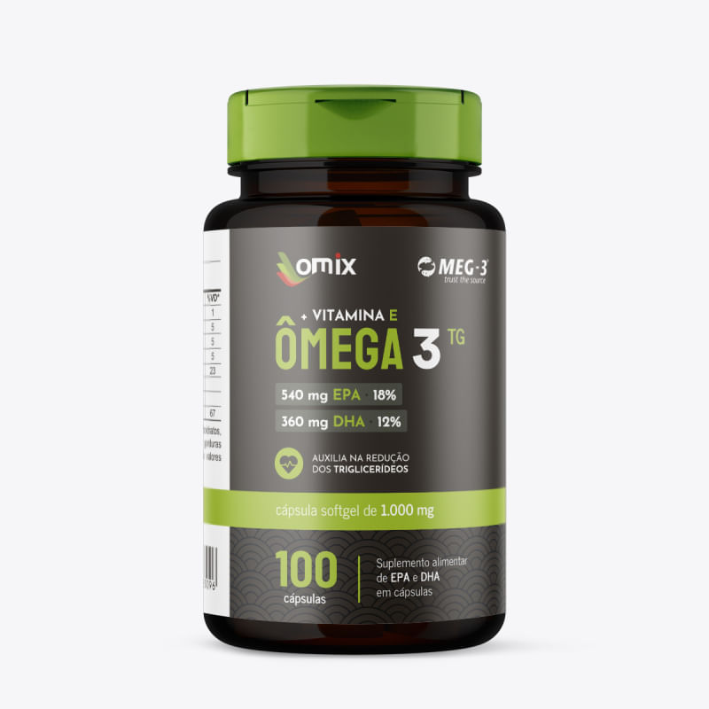 Ômega 3 Omix 1000mg 100cáps
