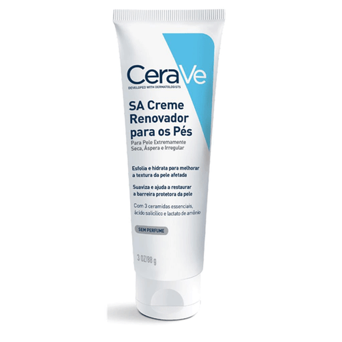 Creme CeraVe Renovador Para os Pés 88g