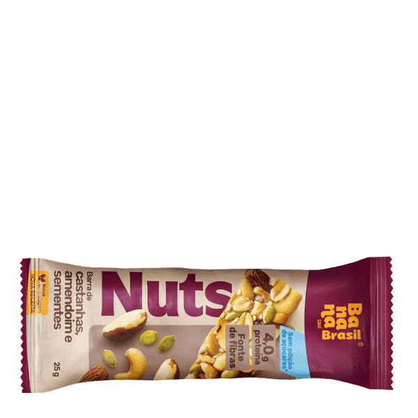 Barra Nuts Bar Castanhas e Sementes 25g