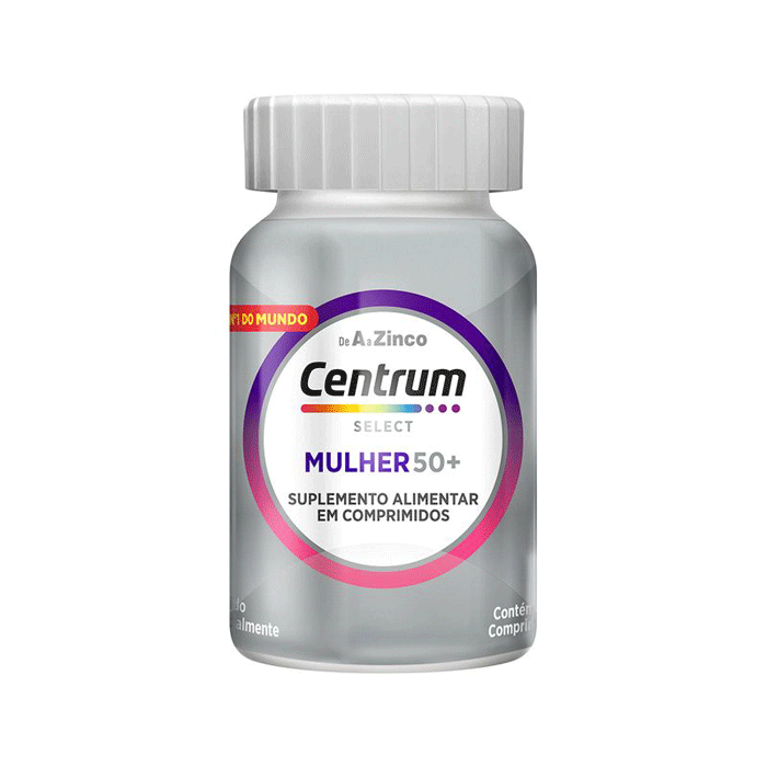 Centrum Select Mulher 50 + Vitaminas de A a Z  60 Comprimidos