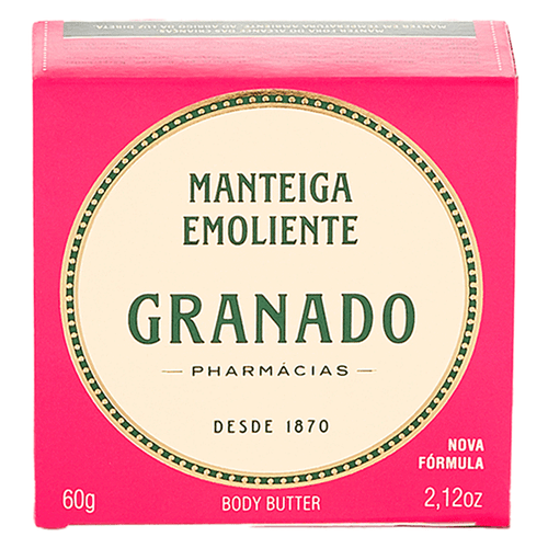 Manteiga Emoliente Granado Pink 60G