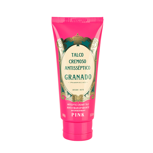 Talco Antisséptico Granado Cremoso Pink 100G