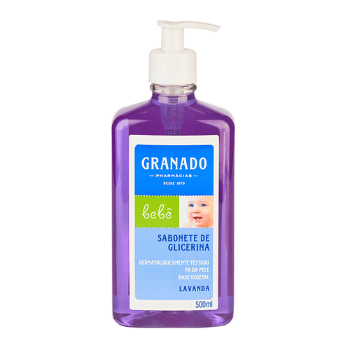 Sabonete Líquido Granado Bebê Lavanda 500Ml