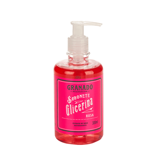 Sabonete Líquido Rosa Granado Glicerina Refil 300Ml