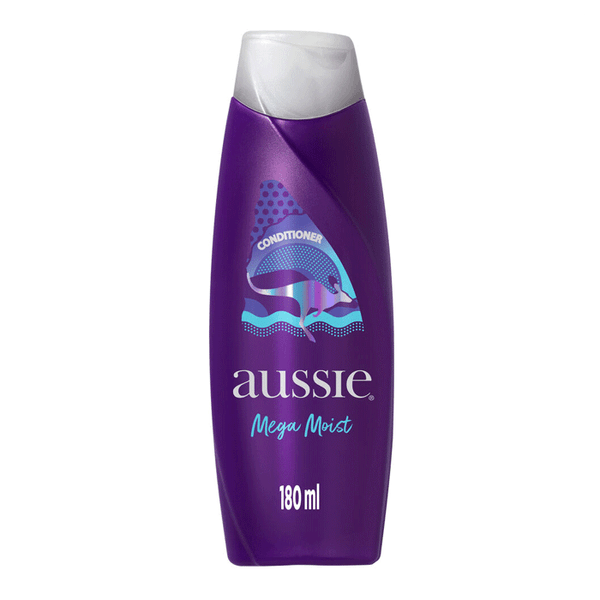 Condicionador Aussie Mega Moist Super Hidratação 180ml