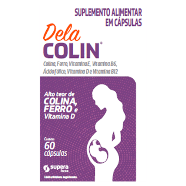 Suplemento Alimentar Dela Colin 60 Cápsulas