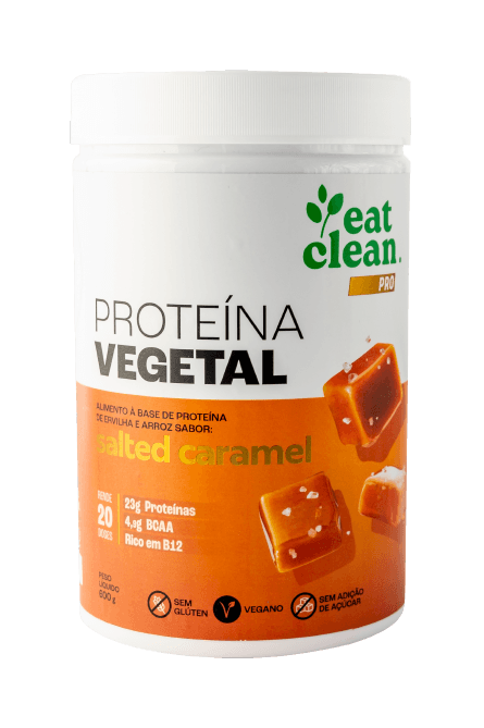 Proteína Vegetal Salted Caramel - 600G