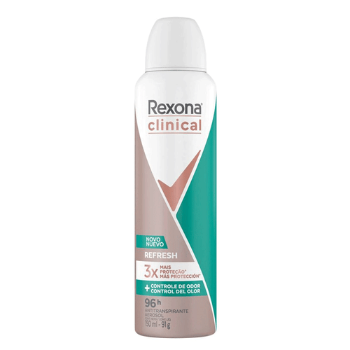 Desodorante Aerossol Rexona Clinical Refresh 150Ml