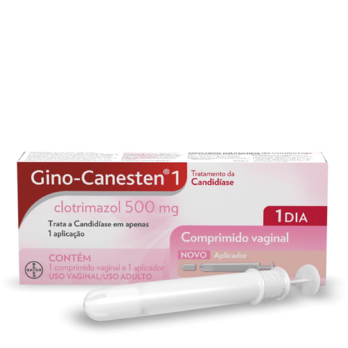 Antifúngico Gino-Canesten 1 Dia 500Mg 1 Comprimido Vaginal